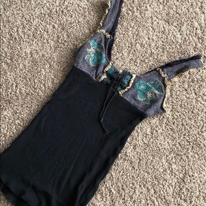 Free People adorable fitted tank